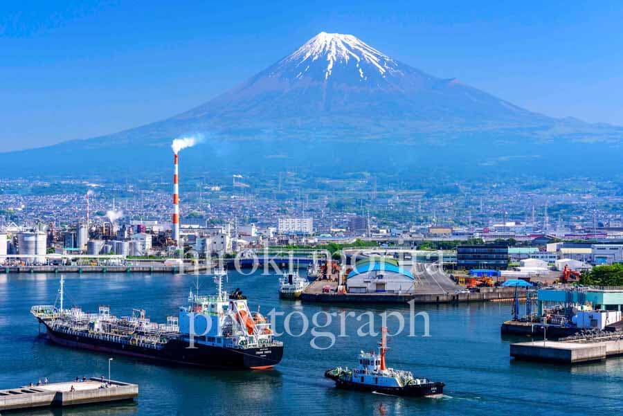 田子の浦より富士山