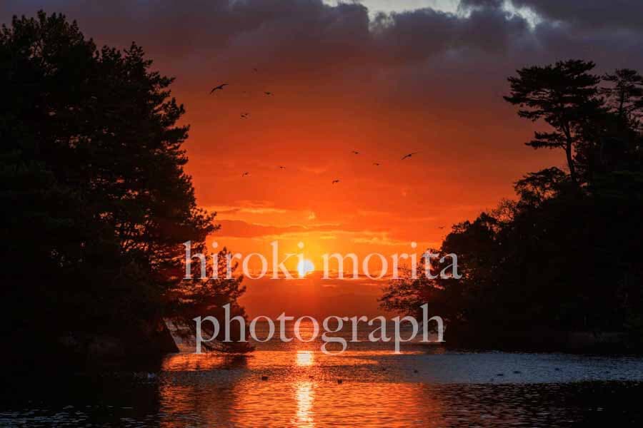 長崎県　島原半島の日の出