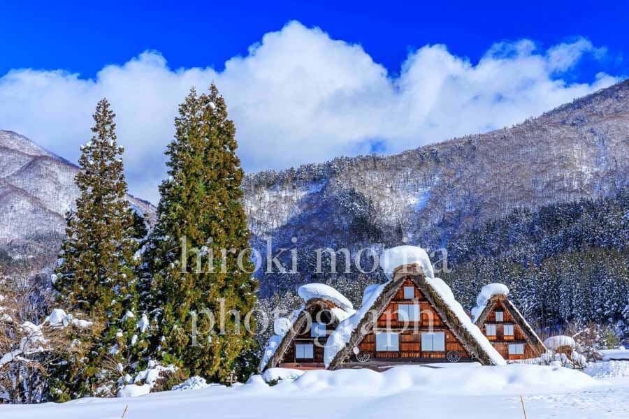 岐阜県　豪雪の白川郷