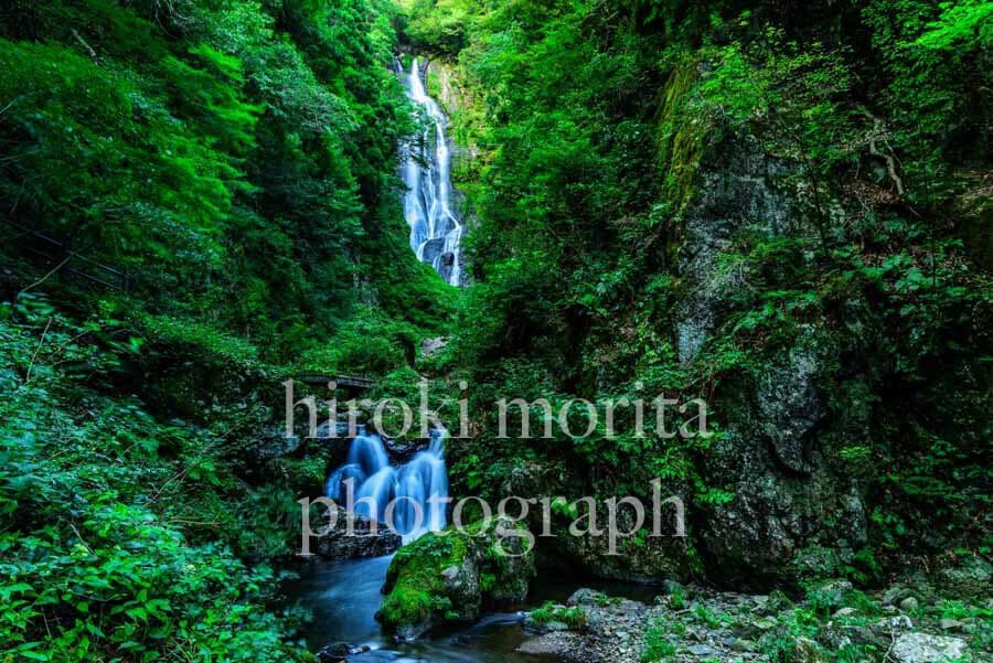 岡山県　神庭の滝